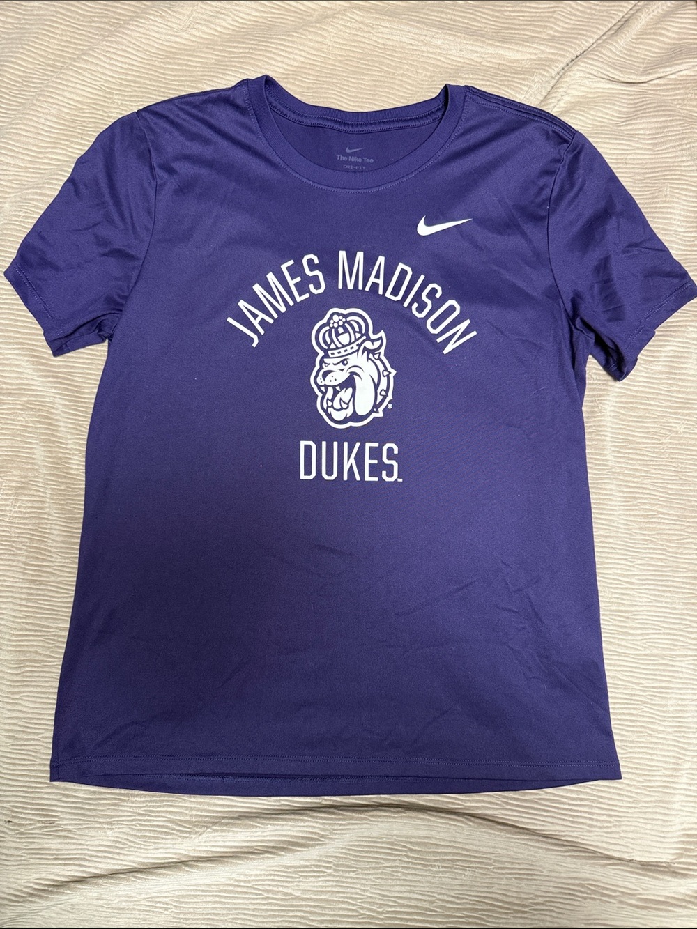 Nike Purple James Madison Dukes Graphic Tee